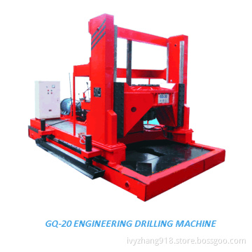 Gq-20 Large Diameter Engineering Drilling Machine